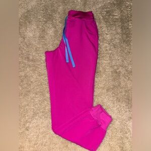 Figs RASPBERRY SORBET scrub pants